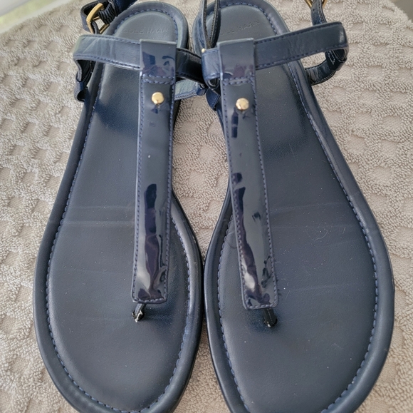 Cole Hahn Blue sandals Sz 9 B - Picture 3 of 8